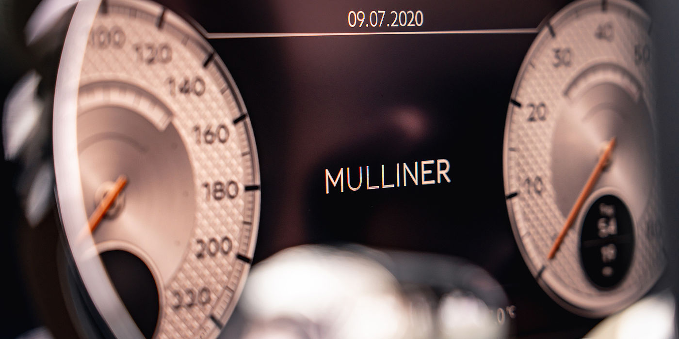 Bentley Marbella Bentley Continental GT Mulliner coupe Mulliner dial detail